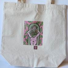 Load image into Gallery viewer, Block Printed Tote 2