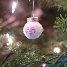 Load image into Gallery viewer, Small Moon Face Ornament