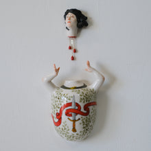 Load image into Gallery viewer, Beheadable Wall Pocket Woman