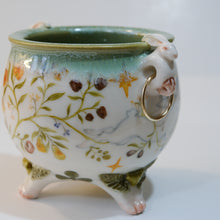 Load image into Gallery viewer, Two White Hares Cauldron