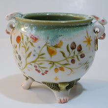 Load image into Gallery viewer, Two White Hares Cauldron