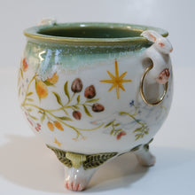 Load image into Gallery viewer, Two White Hares Cauldron