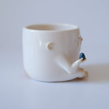 Load image into Gallery viewer, Man Mug with Bird Companion