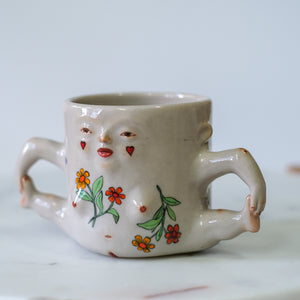 Floral Lady Mug