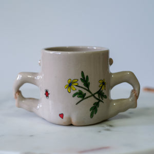 Floral Man Mug