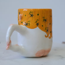 Load image into Gallery viewer, Lady Mug with Bird Friend