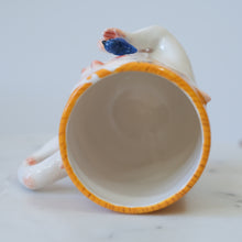 Load image into Gallery viewer, Lady Mug with Bird Friend