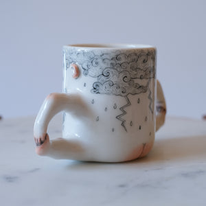 Illustrated Sky Man Mug