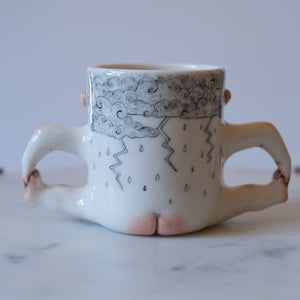 Illustrated Sky Man Mug