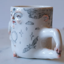 Load image into Gallery viewer, Illustrated Sky Man Mug