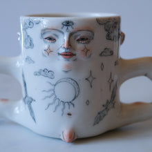 Load image into Gallery viewer, Illustrated Sky Man Mug