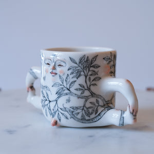 Illustrated Nature Man Mug