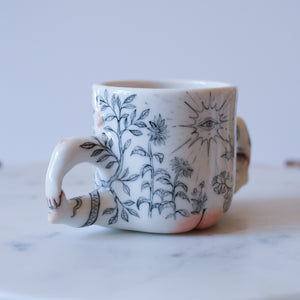 Illustrated Nature Man Mug