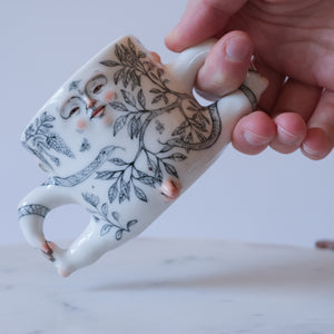 Illustrated Nature Man Mug