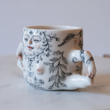 Load image into Gallery viewer, Illustrated Nature Lady Mug