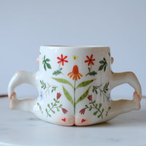 Floral Man Mug