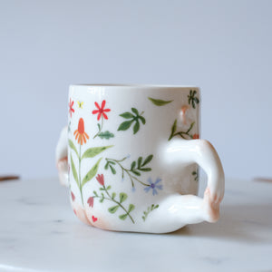 Floral Man Mug