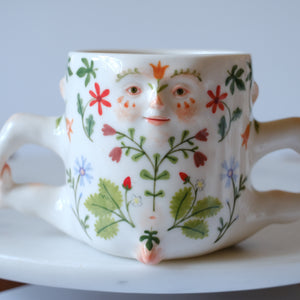 Floral Man Mug