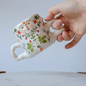 Floral Man Mug