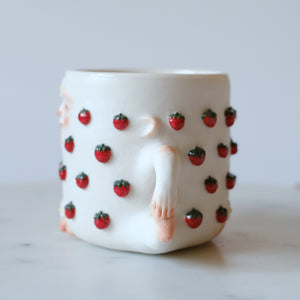 42 Strawberries Man Mug