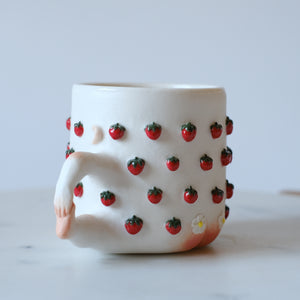 42 Strawberries Man Mug