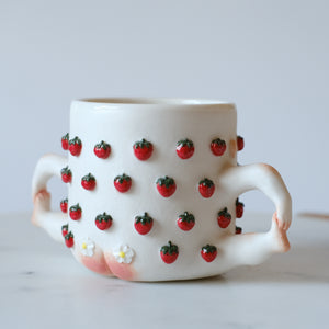 42 Strawberries Man Mug