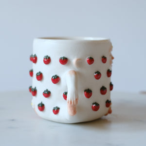 42 Strawberries Man Mug