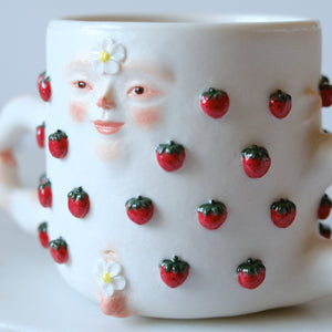 42 Strawberries Man Mug