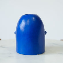 Load image into Gallery viewer, Blue Face Vase