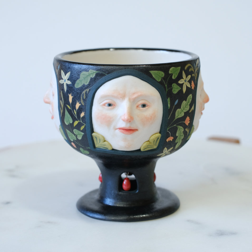 Four-Faced Goblet