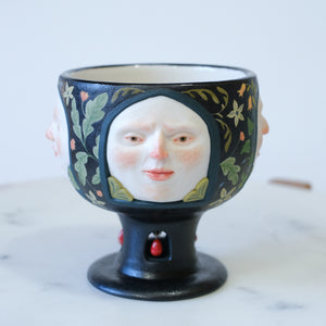 Four-Faced Goblet