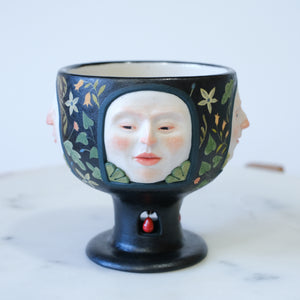 Four-Faced Goblet