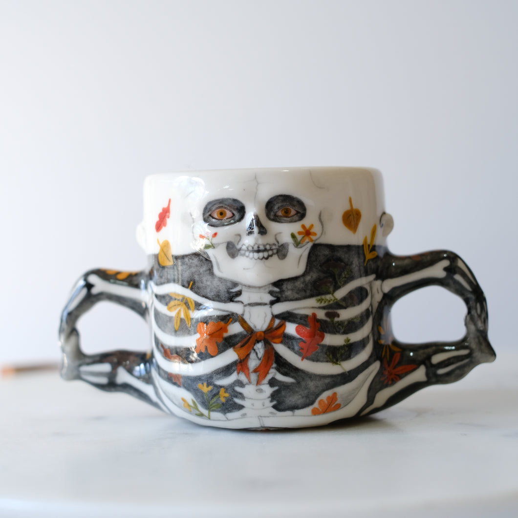 Skeleton Lady Mug