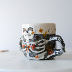 Skeleton Lady Mug