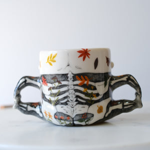 Skeleton Lady Mug