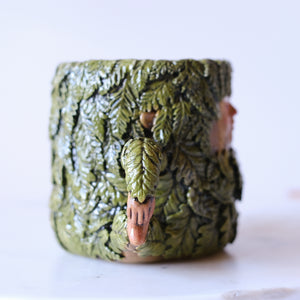 Green Woman Mug