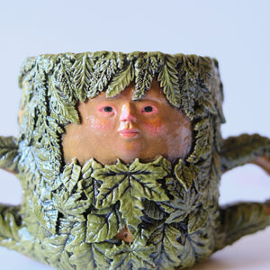 Green Woman Mug