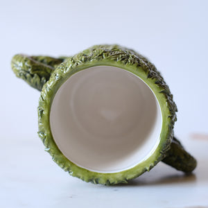 Green Woman Mug