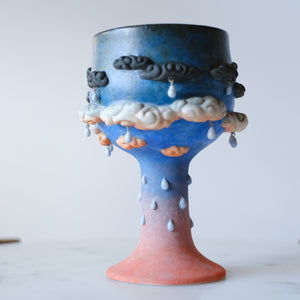 Sunset Rainy Goblet