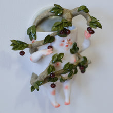 Load image into Gallery viewer, Plum Tree Wall Pocket