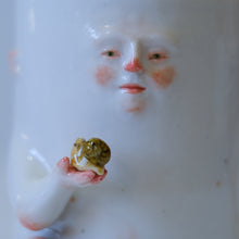 Load image into Gallery viewer, Man Mug with Snail Friend
