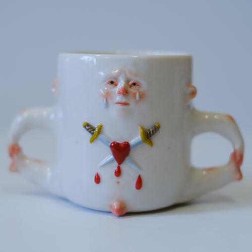 Bleeding Heart Man Mug