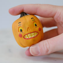 Load image into Gallery viewer, Carved Jack-o-Lantern