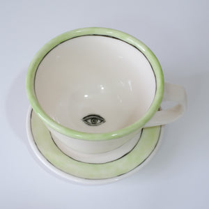 Seeing Eye Tea Set - Green