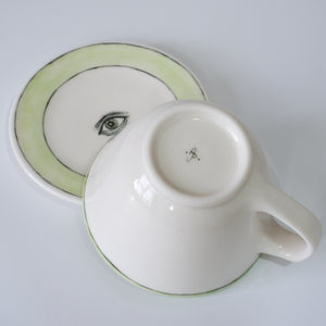 Seeing Eye Tea Set - Green