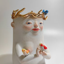 Load image into Gallery viewer, Queen of Birds Vase
